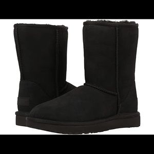 Short Black Ugg Boots